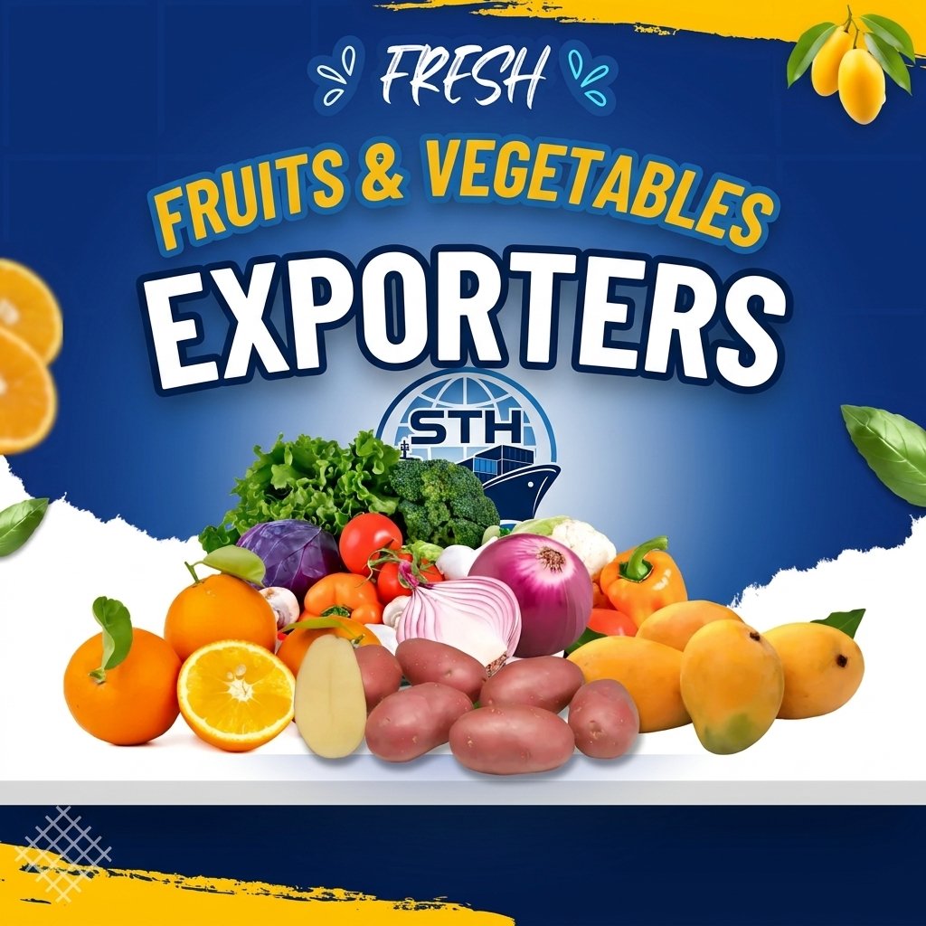Fresh fruits and vegetables
